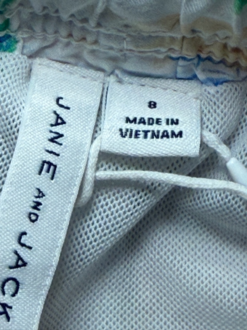 Janie and Jack boys swim trunk size 8 - Picture 8 of 10